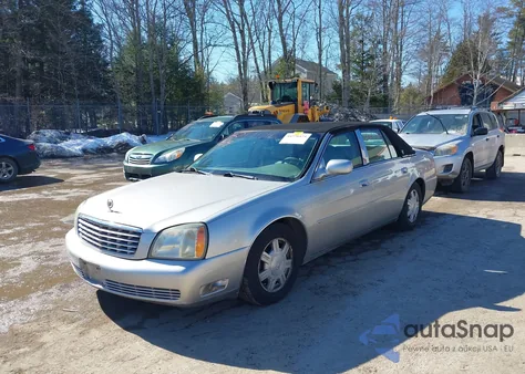 2005 Cadillac Deville Livery из США, поврежденный, VIN 1G6KD54Y25U114871